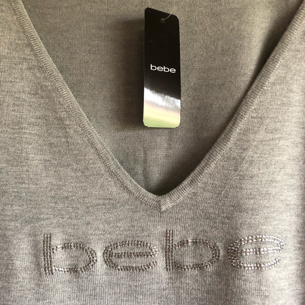 Bebe XL Women’s Grey Sweater
